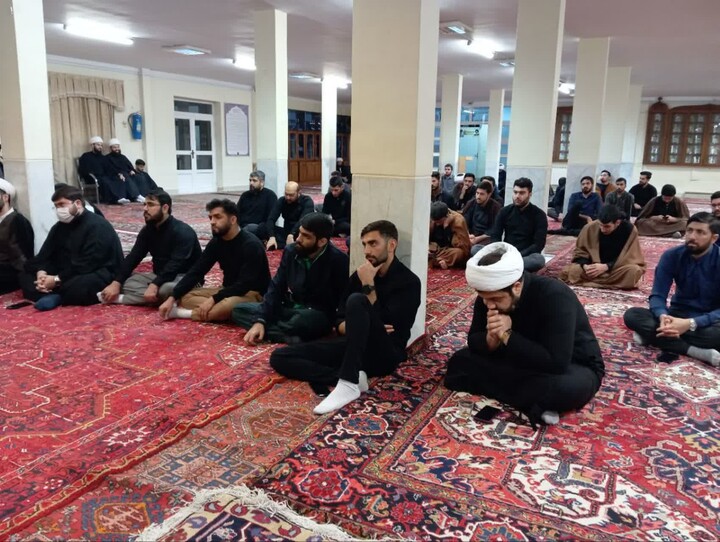 تصاویر/ هیئت هفتگی مدرسه علمیه ولیعصر(عج) تبریز