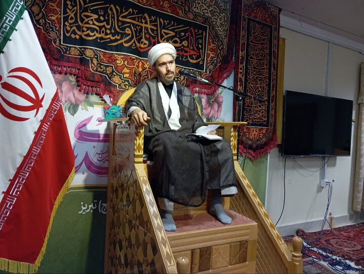 تصاویر/ هیئت هفتگی مدرسه علمیه ولیعصر(عج) تبریز