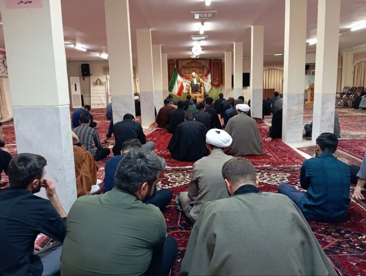 تصاویر/ هیئت هفتگی مدرسه علمیه ولیعصر(عج) تبریز