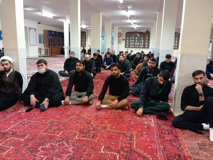 تصاویر/ هیئت هفتگی مدرسه علمیه ولیعصر(عج) تبریز