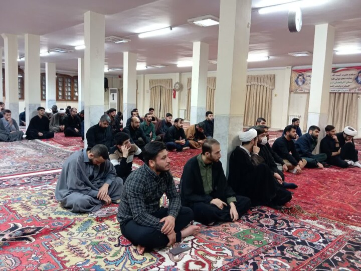 تصاویر/ هیئت هفتگی مدرسه علمیه ولیعصر(عج) تبریز