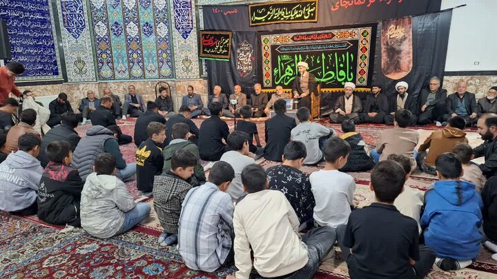 تصاویر / مراسم عزاداری ویژه ایام فاطمیه در شهرستان ترکمانچای