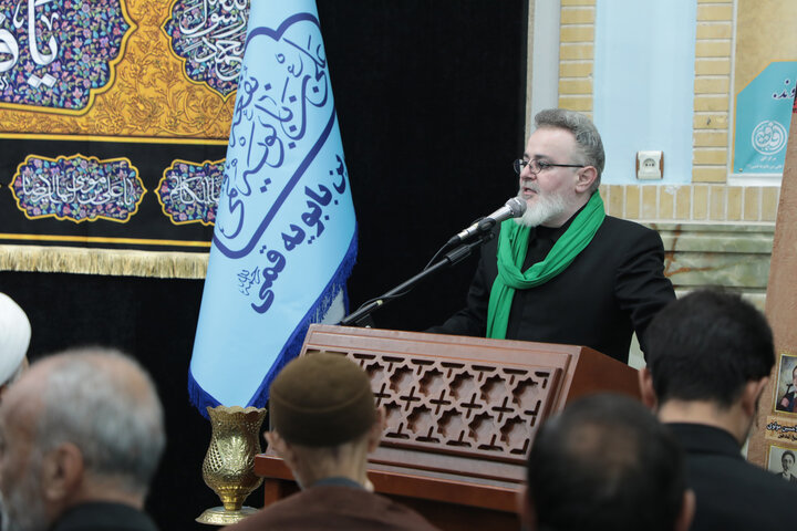 تصاویر/ ویژه برنامه بزرگداشت پرچمداران فاطمی در قم