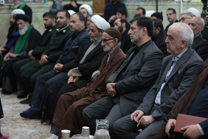 تصاویر/ ویژه برنامه بزرگداشت پرچمداران فاطمی در قم