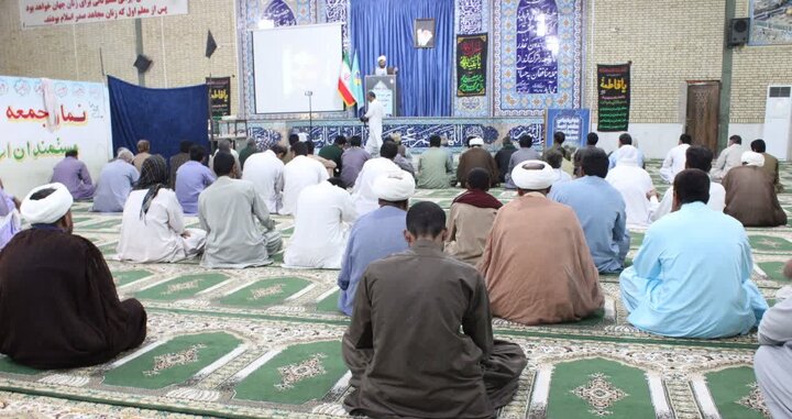 آیین عبادی سیاسی نماز جمعه شهرستان دلگان