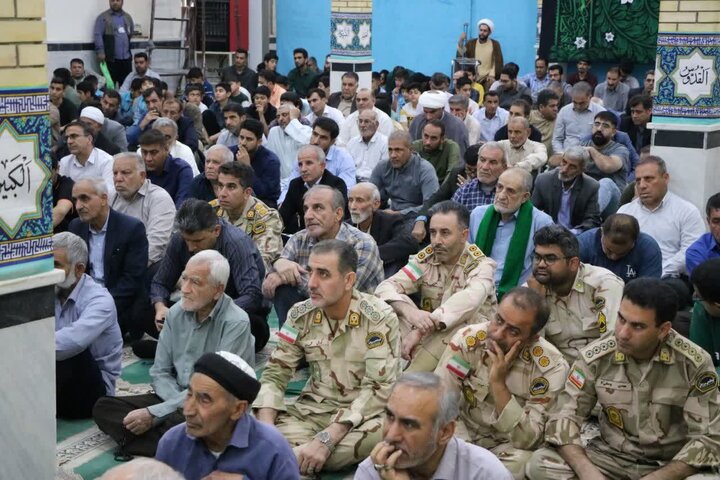 تصاویر/ اقامه نماز جمعه در شهرستان دهلران