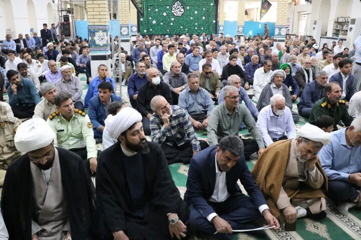 تصاویر/ اقامه نماز جمعه در شهرستان دهلران