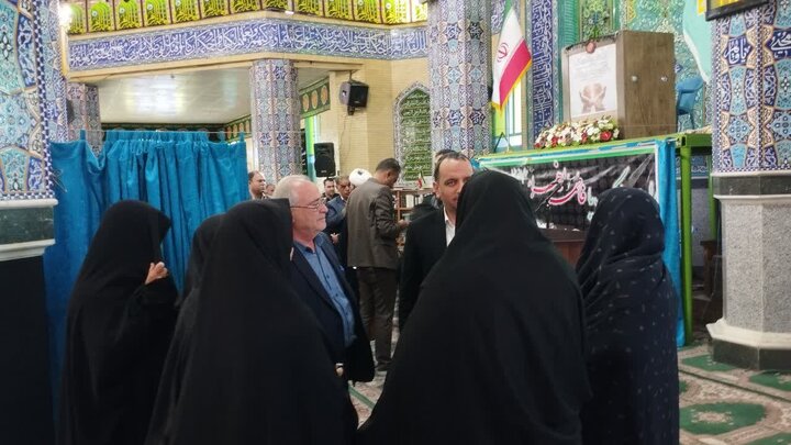 تصاویر/ اقامه نماز جمعه شهر کوهبنان