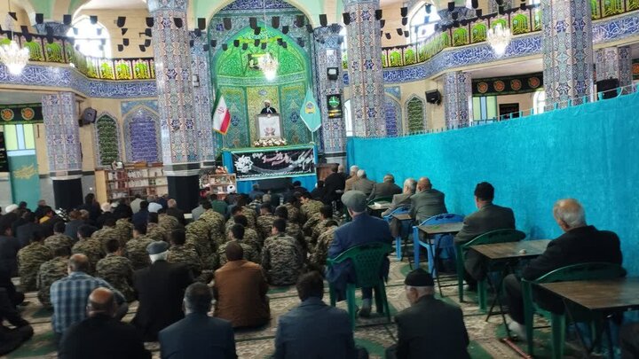 تصاویر/ اقامه نماز جمعه شهر کوهبنان