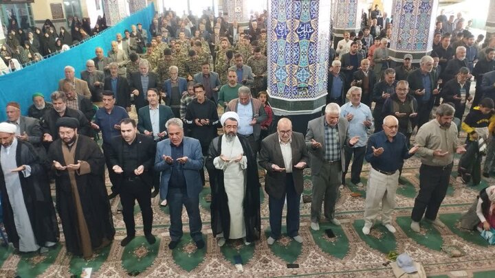 تصاویر/ اقامه نماز جمعه شهر کوهبنان