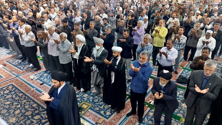 آیین عبادی سیاسی نماز جمعه شهرستان زابل