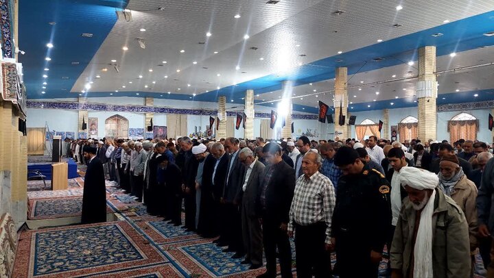 آیین عبادی سیاسی نماز جمعه شهرستان زابل