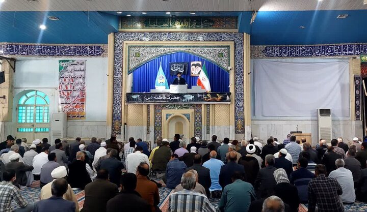 آیین عبادی سیاسی نماز جمعه شهرستان زابل