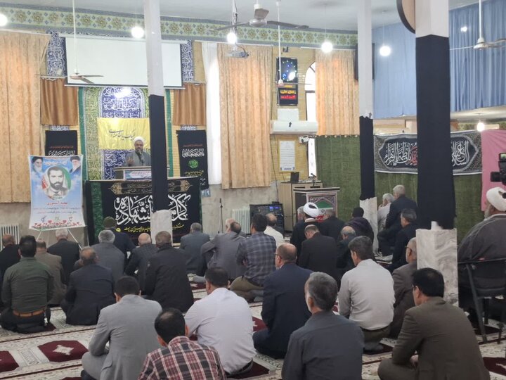 تصاویر/برگزاری نمازجمعه در شهرستان بدره