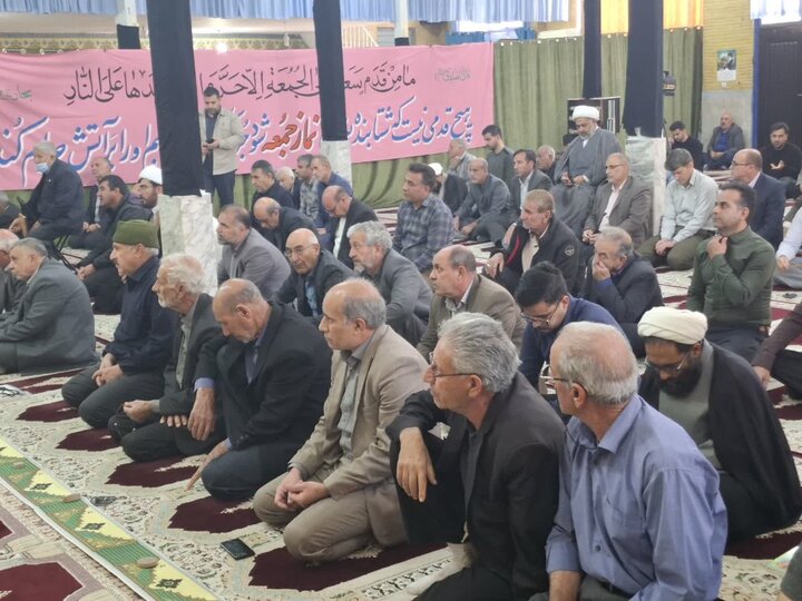 تصاویر/برگزاری نمازجمعه در شهرستان بدره