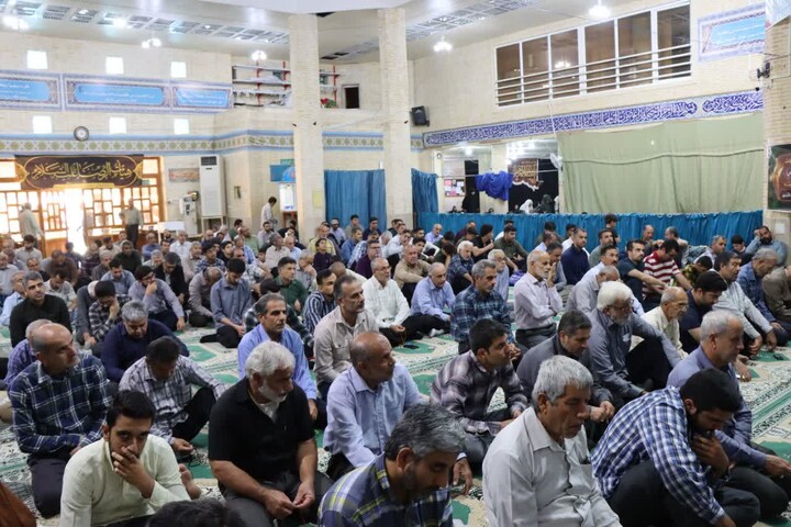 نماز جمعه عالیشهر به روایت تصویر