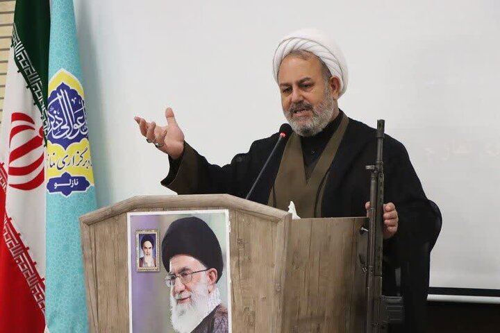 تصاویر/  تصاویر/ آیین عبادی سیاسی نماز جمعه نوشین شهر