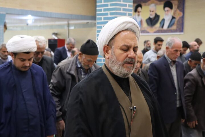 تصاویر/  تصاویر/ آیین عبادی سیاسی نماز جمعه نوشین شهر