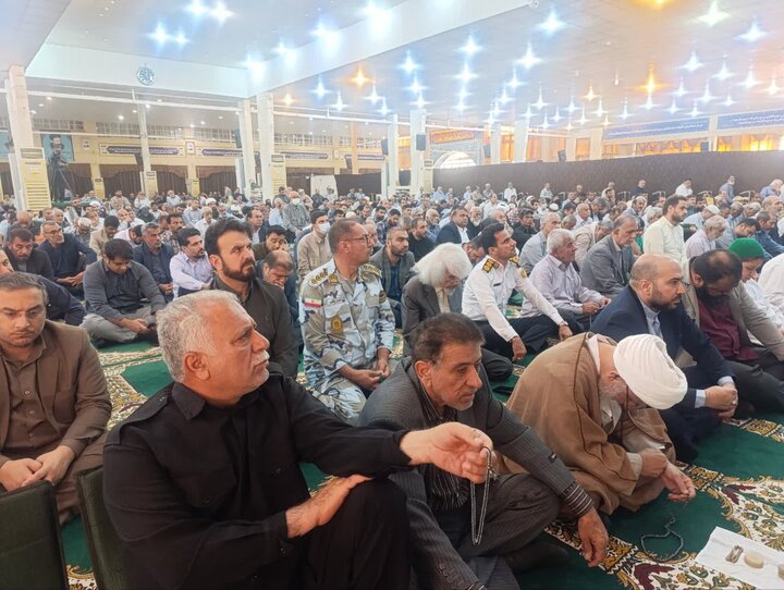 نمازجمعه امروز شهر بوشهر به روایت تصویر