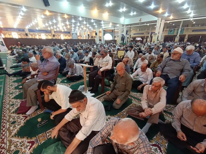 نمازجمعه امروز شهر بوشهر به روایت تصویر