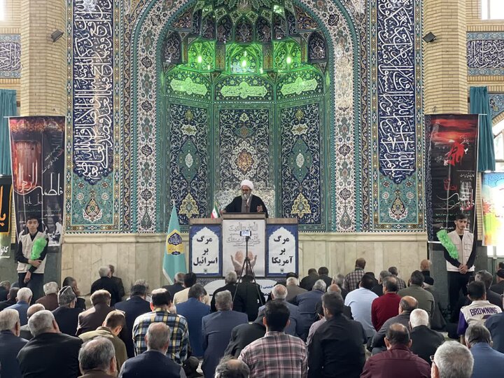 تصاویر/ نماز عبادی سیاسی جمعه در ملارد