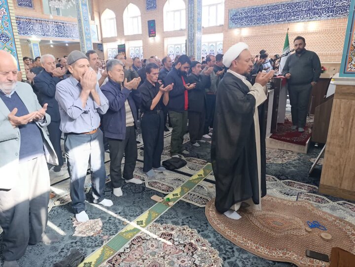 تصاویر/ اقامه نماز جمعه شهرستان نقده