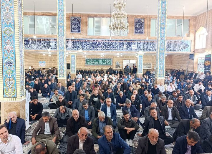 تصاویر/ اقامه نماز جمعه شهرستان نقده