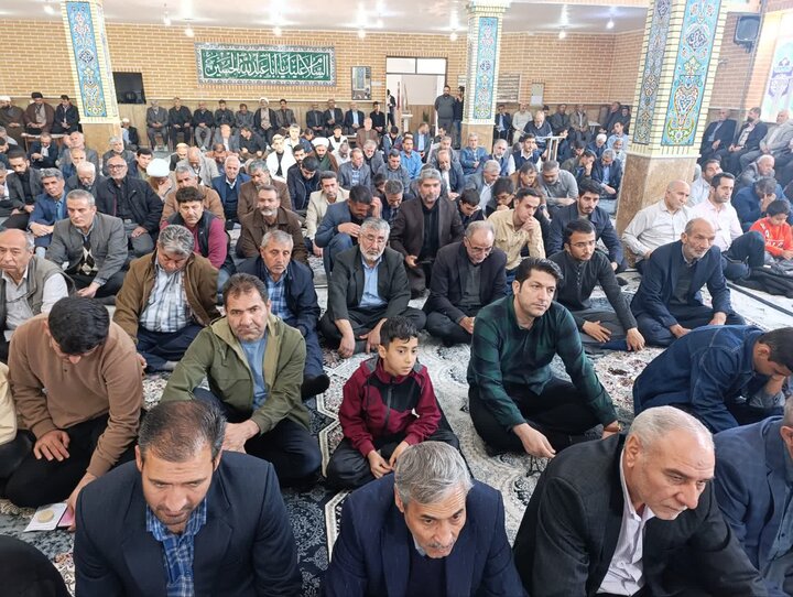 تصاویر/ اقامه نماز جمعه شهرستان نقده