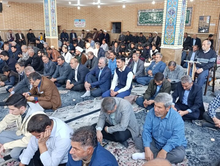 تصاویر/ اقامه نماز جمعه شهرستان نقده