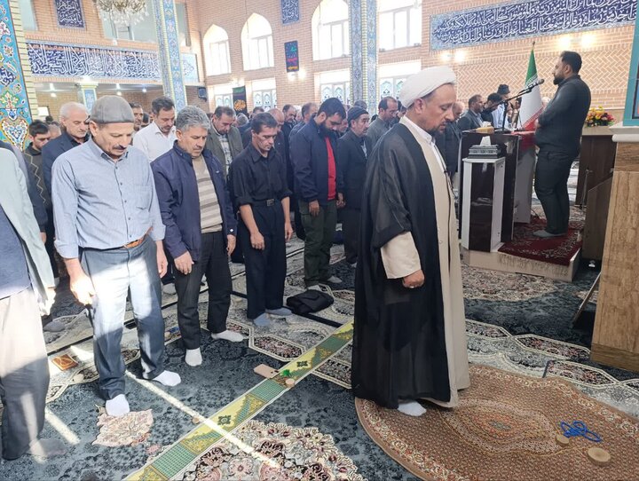 تصاویر/ اقامه نماز جمعه شهرستان نقده