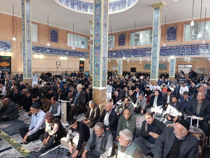 تصاویر/ اقامه نماز جمعه شهرستان نقده