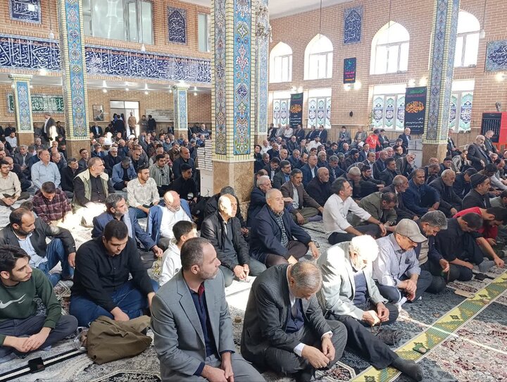 تصاویر/ اقامه نماز جمعه شهرستان نقده