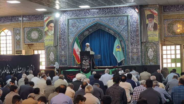 نماز جمعه گناوه به روایت تصویر