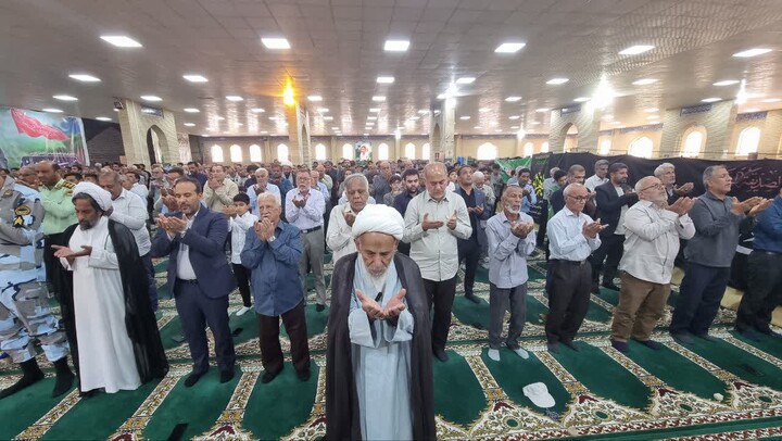 نماز جمعه گناوه به روایت تصویر