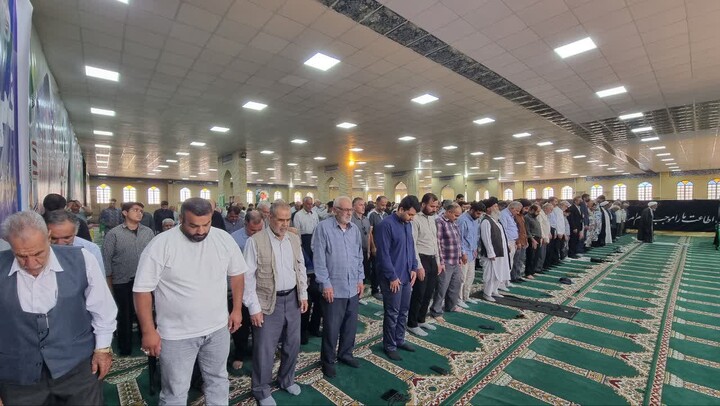 نماز جمعه گناوه به روایت تصویر