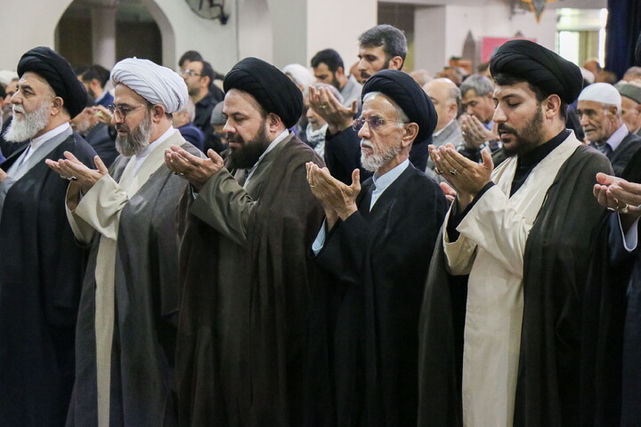 تصاویر/ اقامه نماز باران