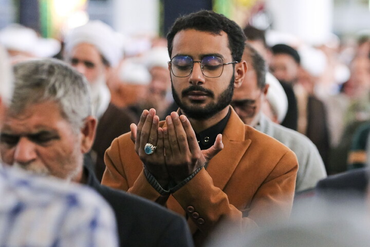 تصاویر/ اقامه نماز باران