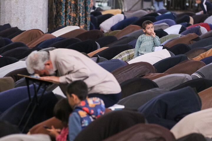 تصاویر/ اقامه نماز باران