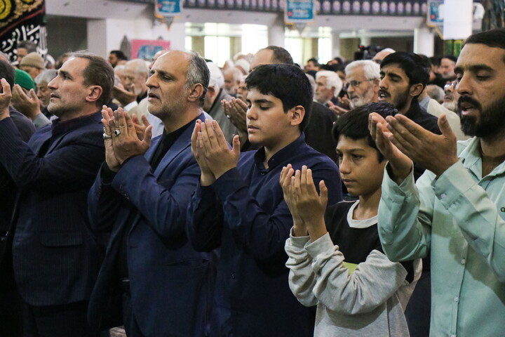 تصاویر/ اقامه نماز باران