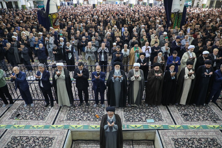 تصاویر/ اقامه نماز باران در شهر مقدس قم