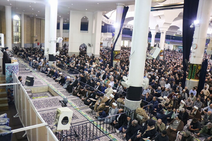 تصاویر/ اقامه نماز باران