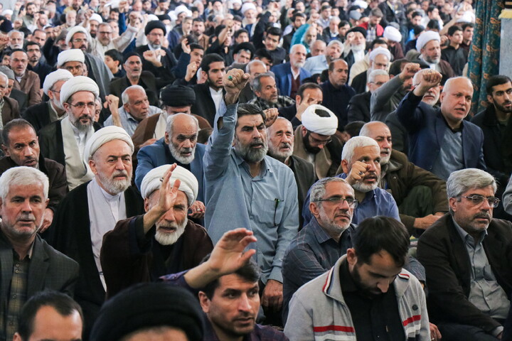 تصاویر/ اقامه نماز باران