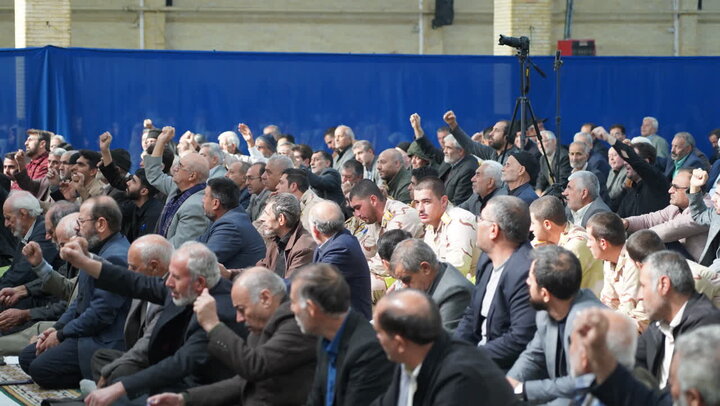 تصاویر/ اقامه نماز جمعه شهرستان خوی