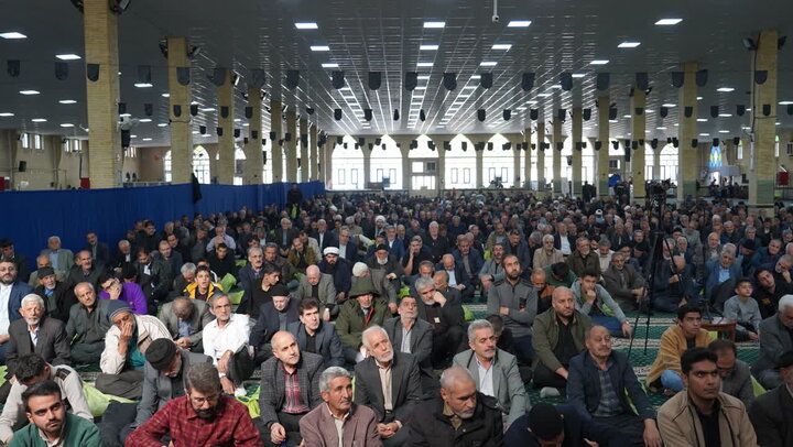 تصاویر/ اقامه نماز جمعه شهرستان خوی