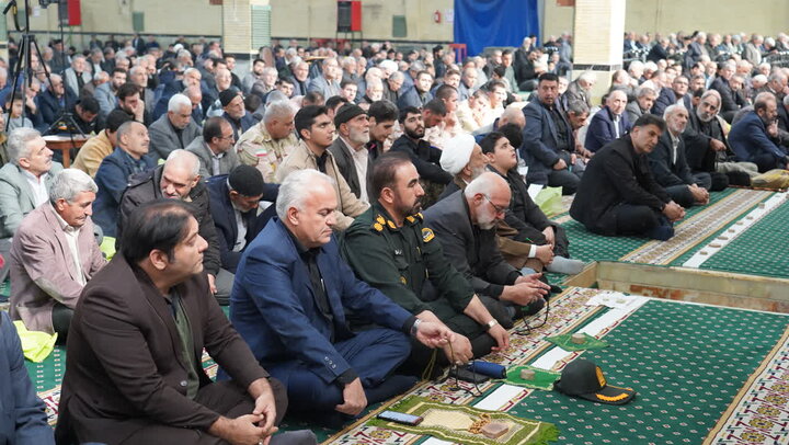 تصاویر/ اقامه نماز جمعه شهرستان خوی