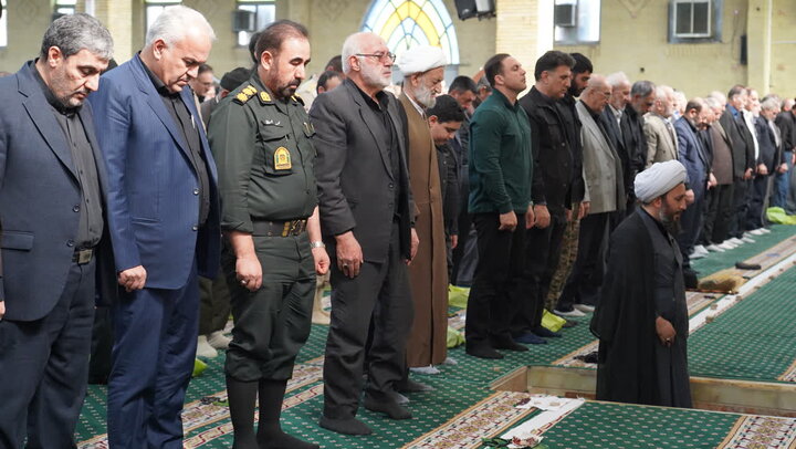 تصاویر/ اقامه نماز جمعه شهرستان خوی