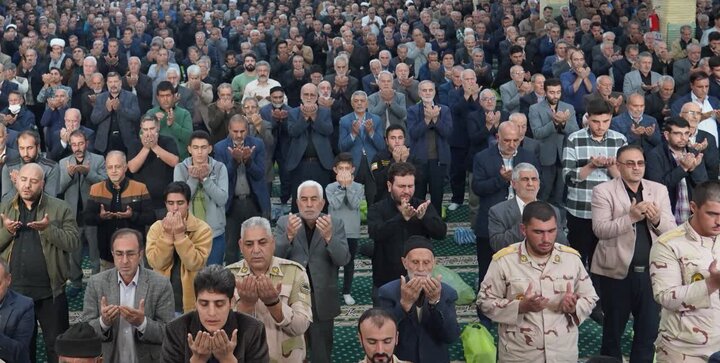 تصاویر/ اقامه نماز جمعه شهرستان خوی