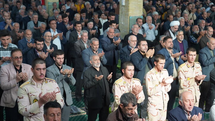 تصاویر/ اقامه نماز جمعه شهرستان خوی