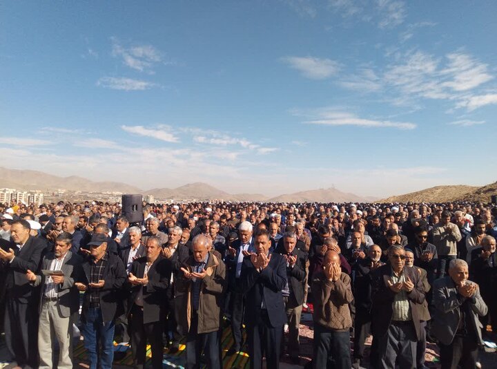 تصاویر/اقامه نماز باران در اراک