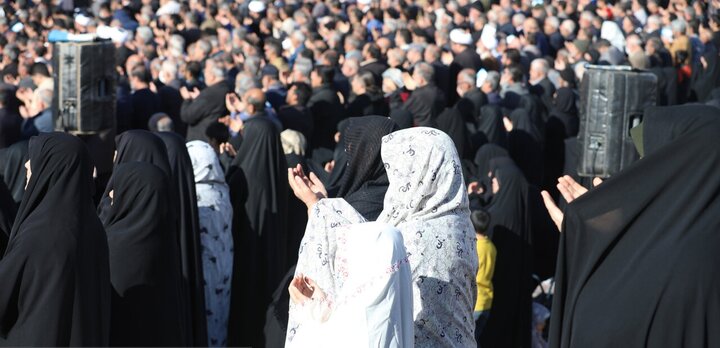 تصاویر/اقامه نماز باران در اراک